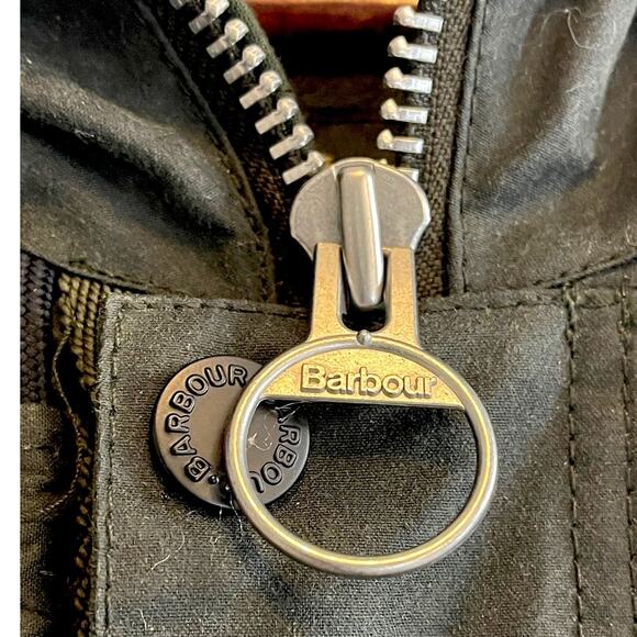 Barbour Ben Fogle Greendale Wax Jacket Sage XXL | Quilted Liner | Men’s XXL - Picture 8 of 13